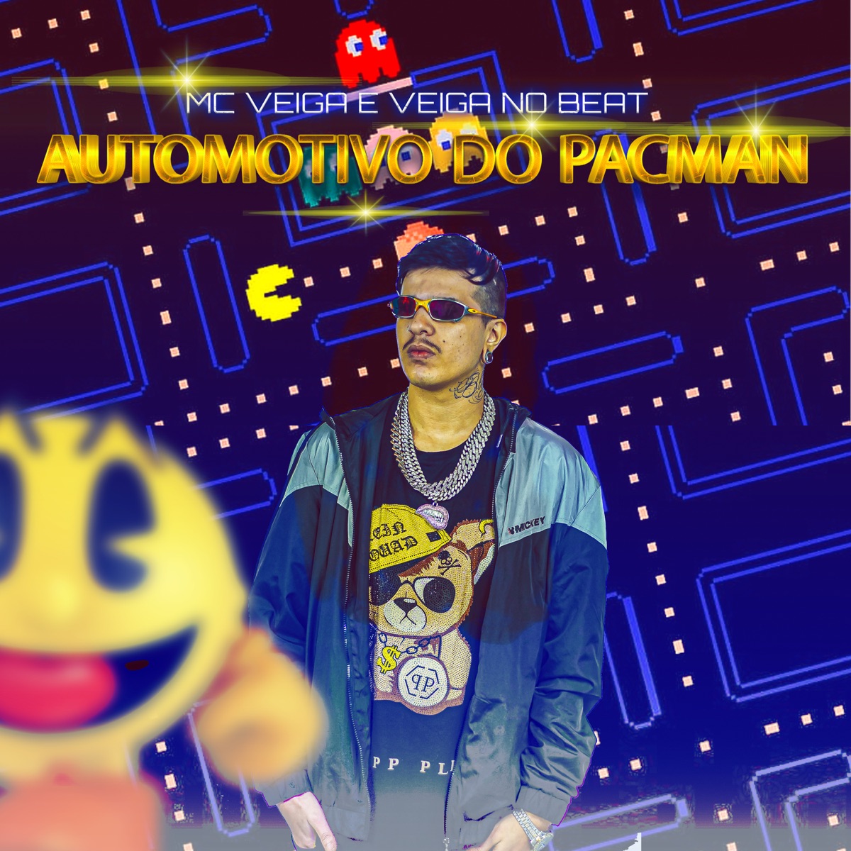 Automotivo do Pac Man - Single by Mc veiga & Veiga no beat album cover