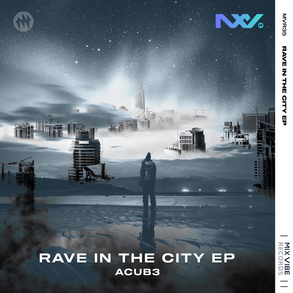 Rave in the City - EP by ACUB3 album cover