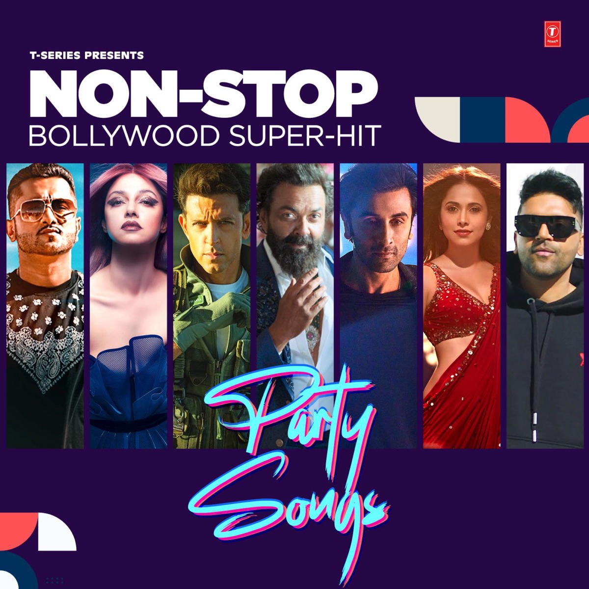 Non-Stop Bollywood Super - Hit Party Songs by Various Artists album cover