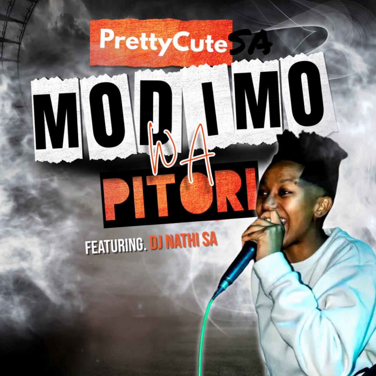 Modimo Wa Pitori (feat. DJ NATHI SA) - Single by Pretty Cute SA album cover