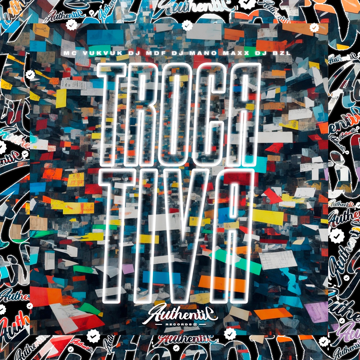 Trocativa (feat. Mc Vuk Vuk, DJ MANO MAXX & DJ BZL) - Single by DJ MDF album cover