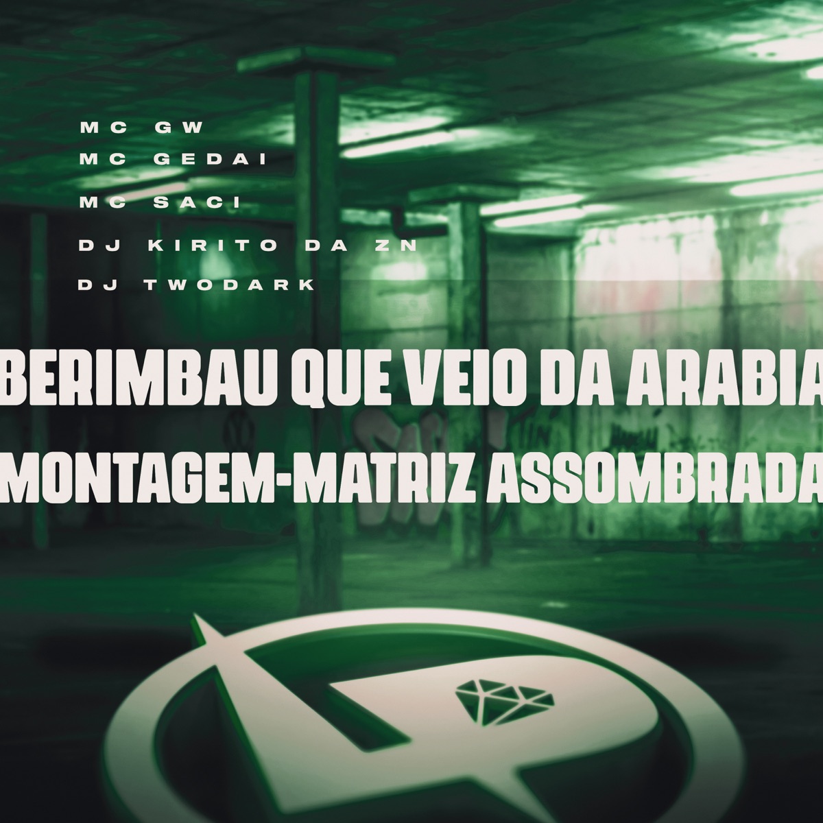 Berimbau Que Veio da Arábia, Montagem-Matriz Assombrada (feat. DJ KIRITO DA ZN & DJ TwoDark) - Single by Mc Gw, MC Gedai & MC Saci album cover