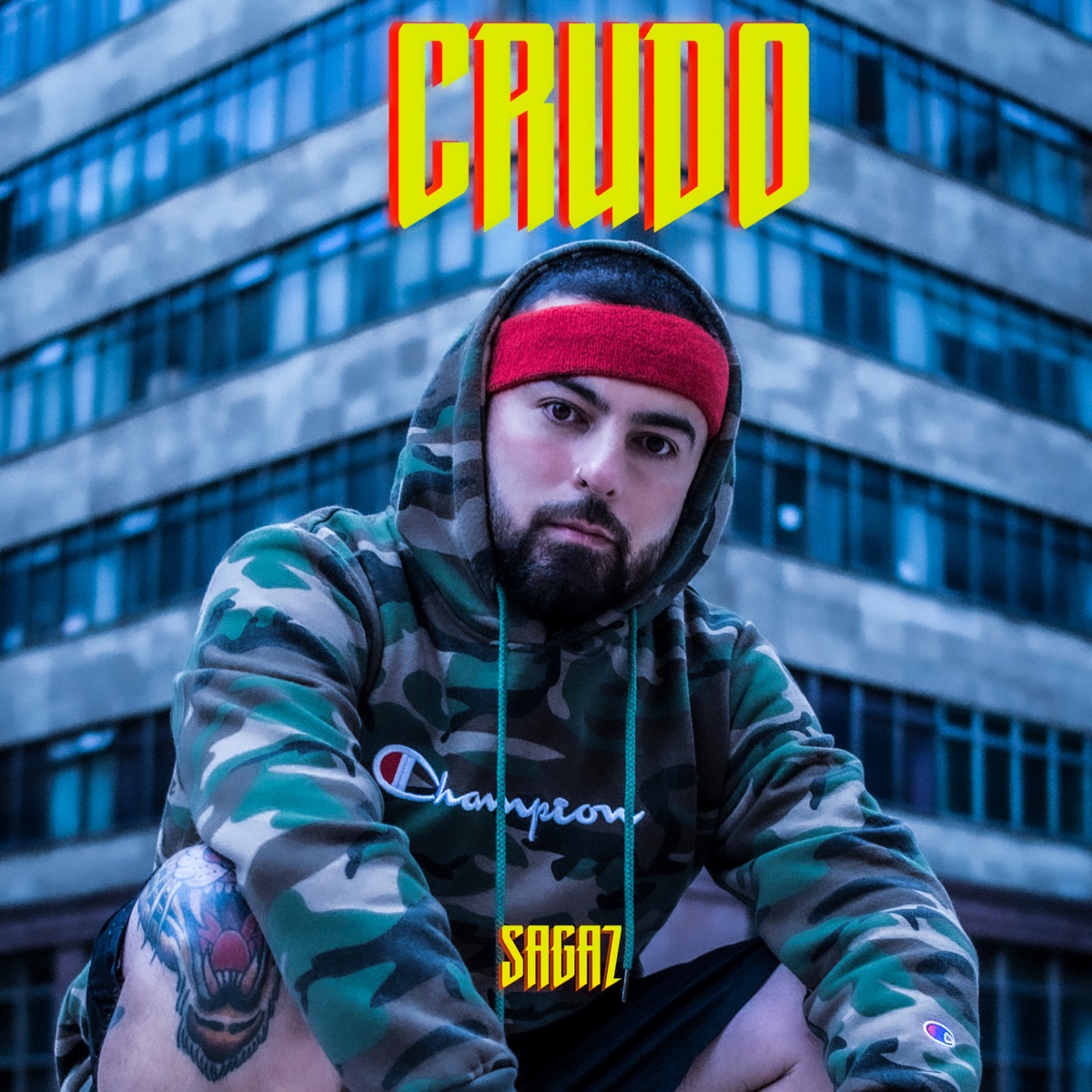CRUDO (feat. Dj J.L.P) - Single by Sagaz album cover
