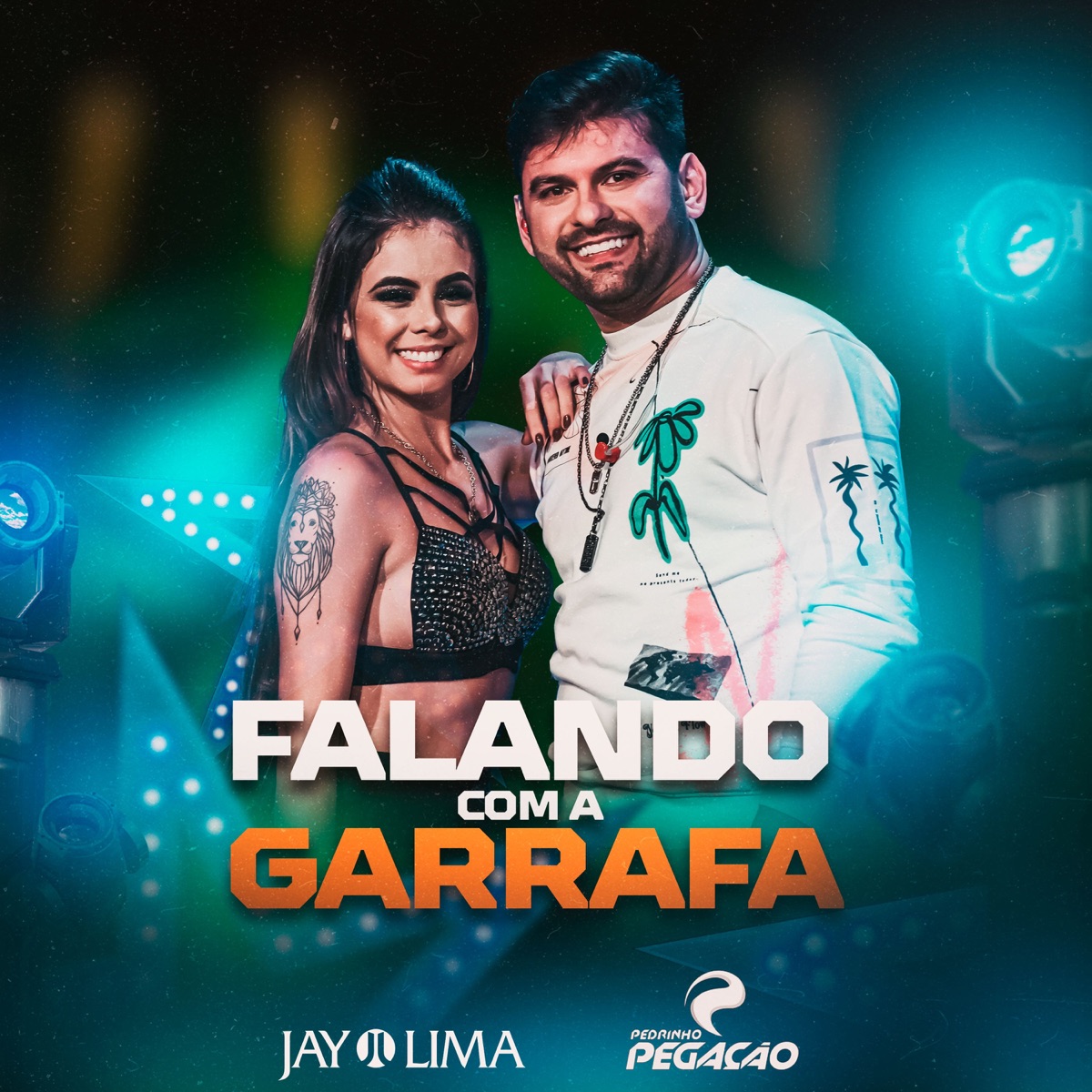 Falando Com a Garrafa (feat. Pedrinho Pegação) - Single by Jay Lima album cover
