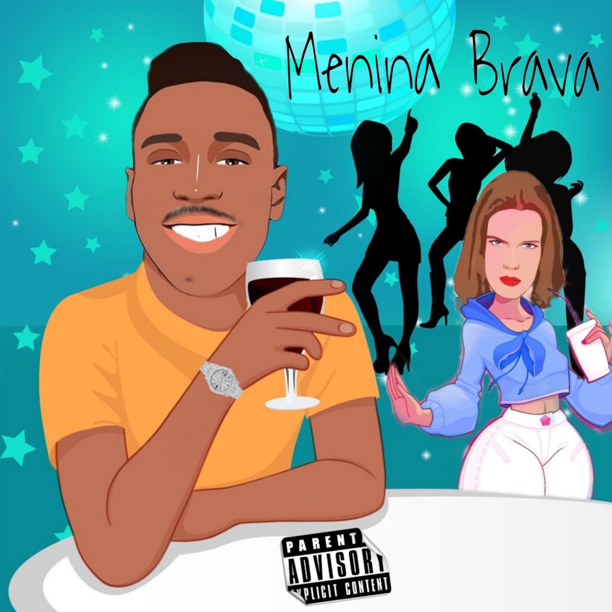 Menina Brava - Single by Ocastorofc album cover