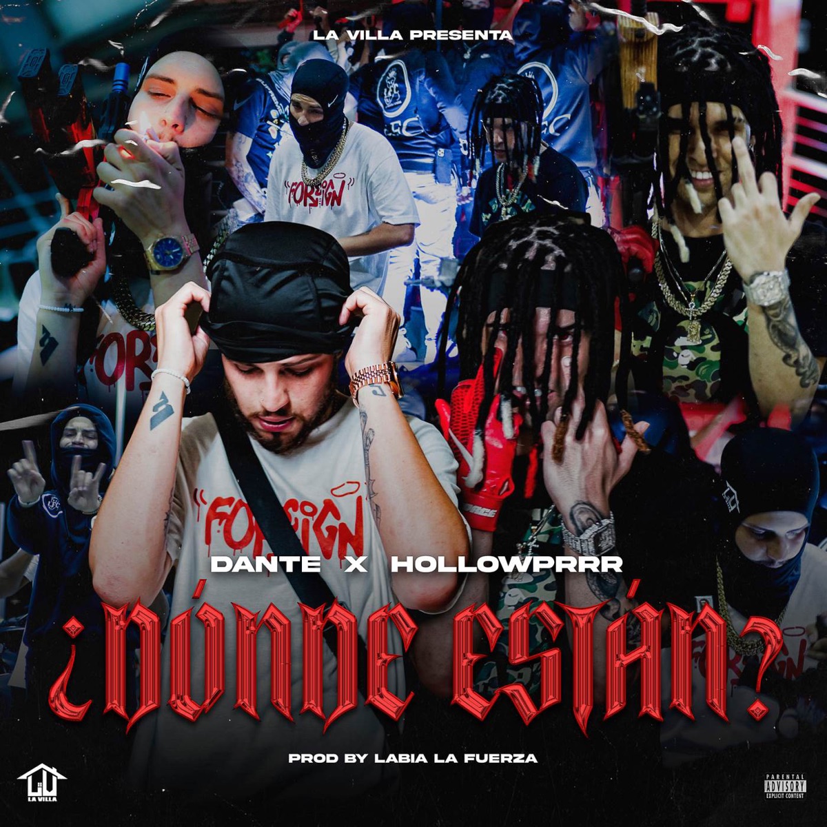 ¿Dónde Están? - Single by Dante & Hollowprrr album cover