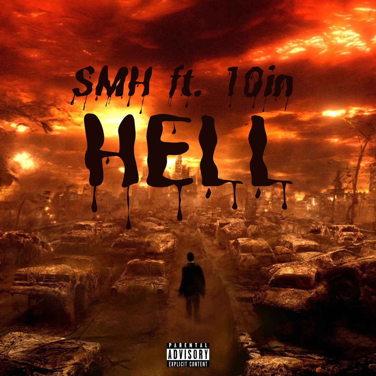 Hell (feat. 10In) - Single by SMH & 10in album cover