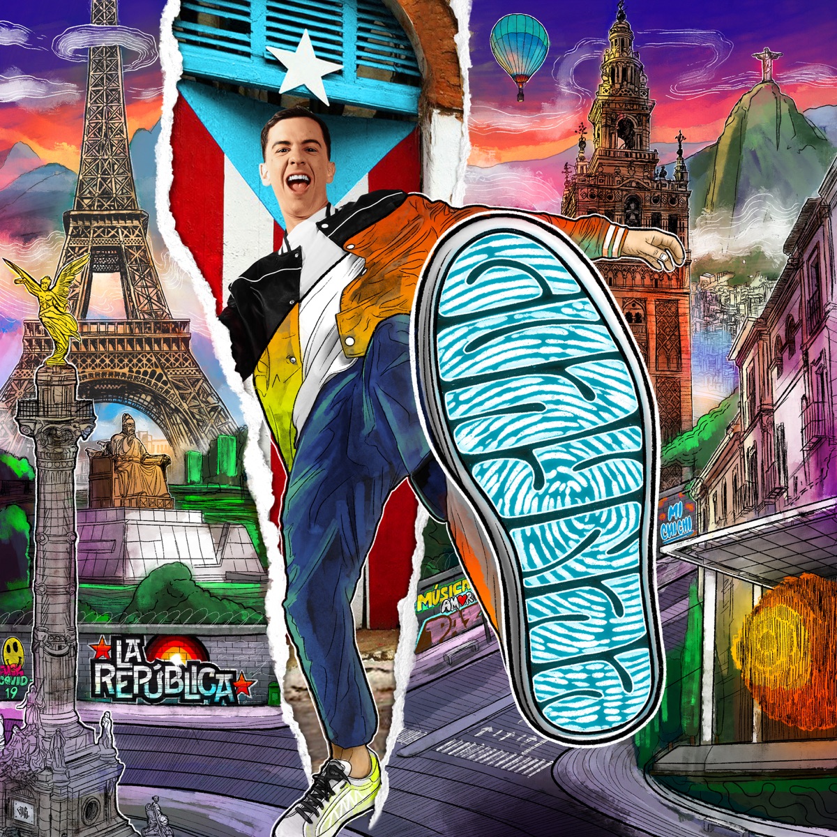 La República by Guaynaa album cover