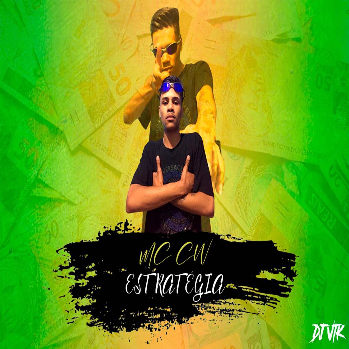 Estratégia (feat. DJ VTK) - Single by mc cw album cover
