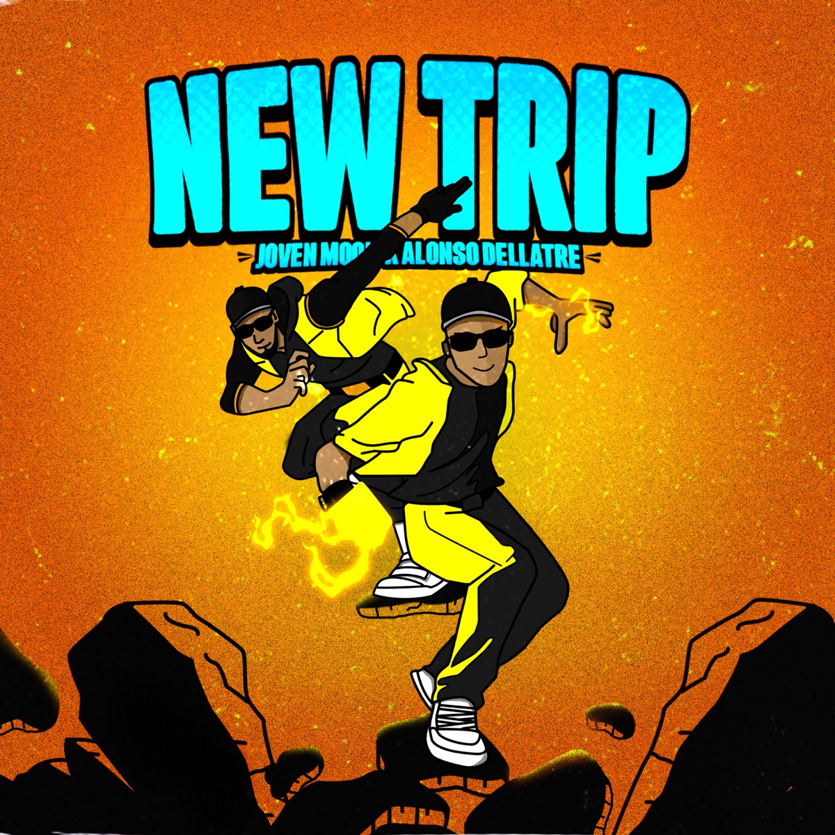 New Trip - Single by JOVEN MOON, Alonso Dellatre & MAJESTICB album cover