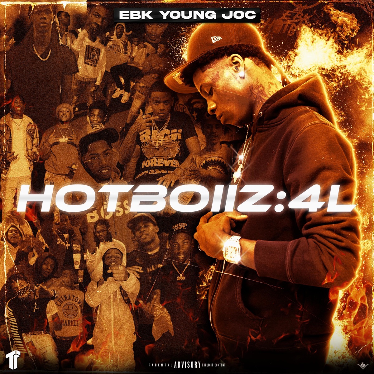 Hotboiiz:4L by EBK Young Joc album cover