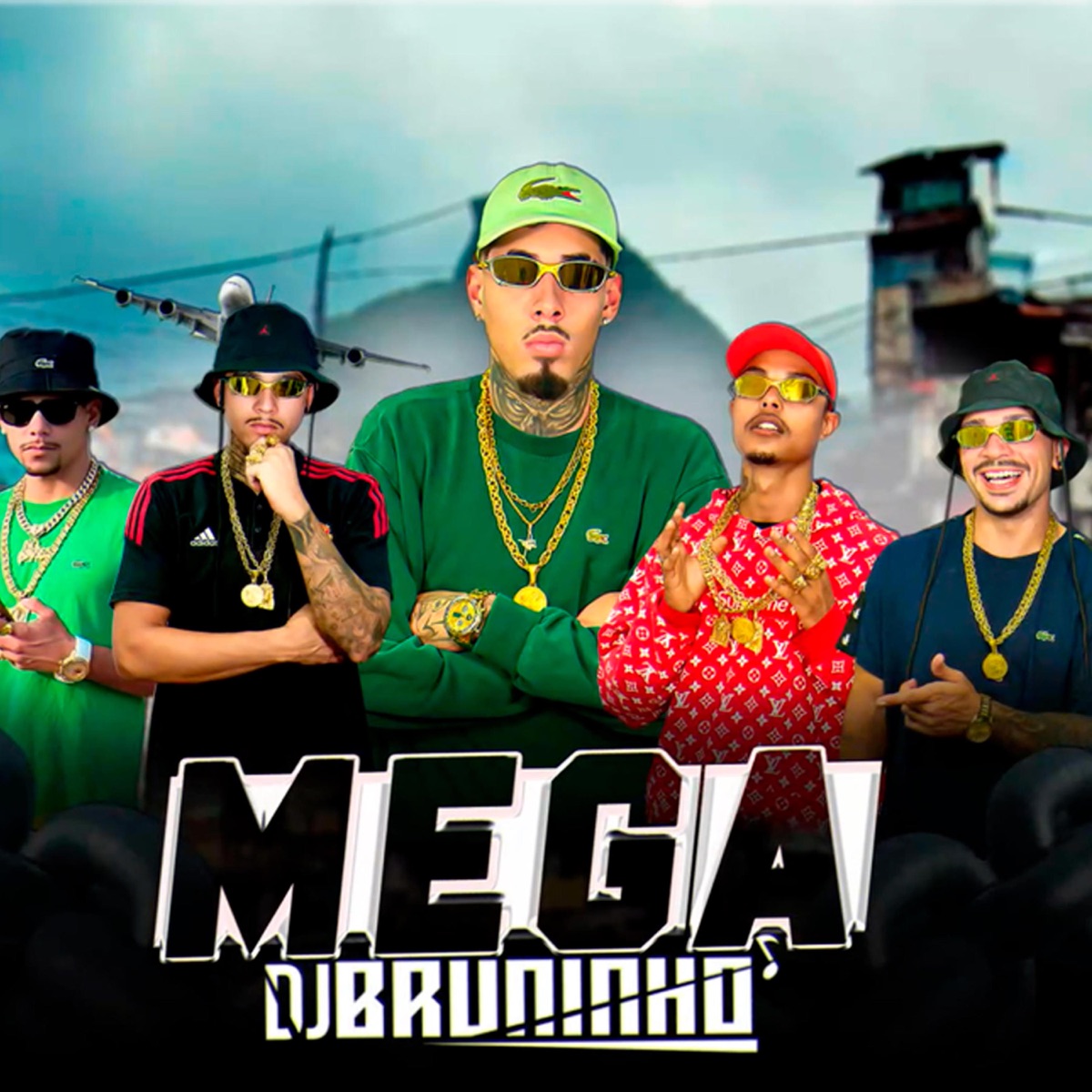 Mega Dj Bruninho (feat. Mc LGK, Mc 13 do vila, Dj Bruninho & Mc LP) - Single by Rapaz W.U.M album cover