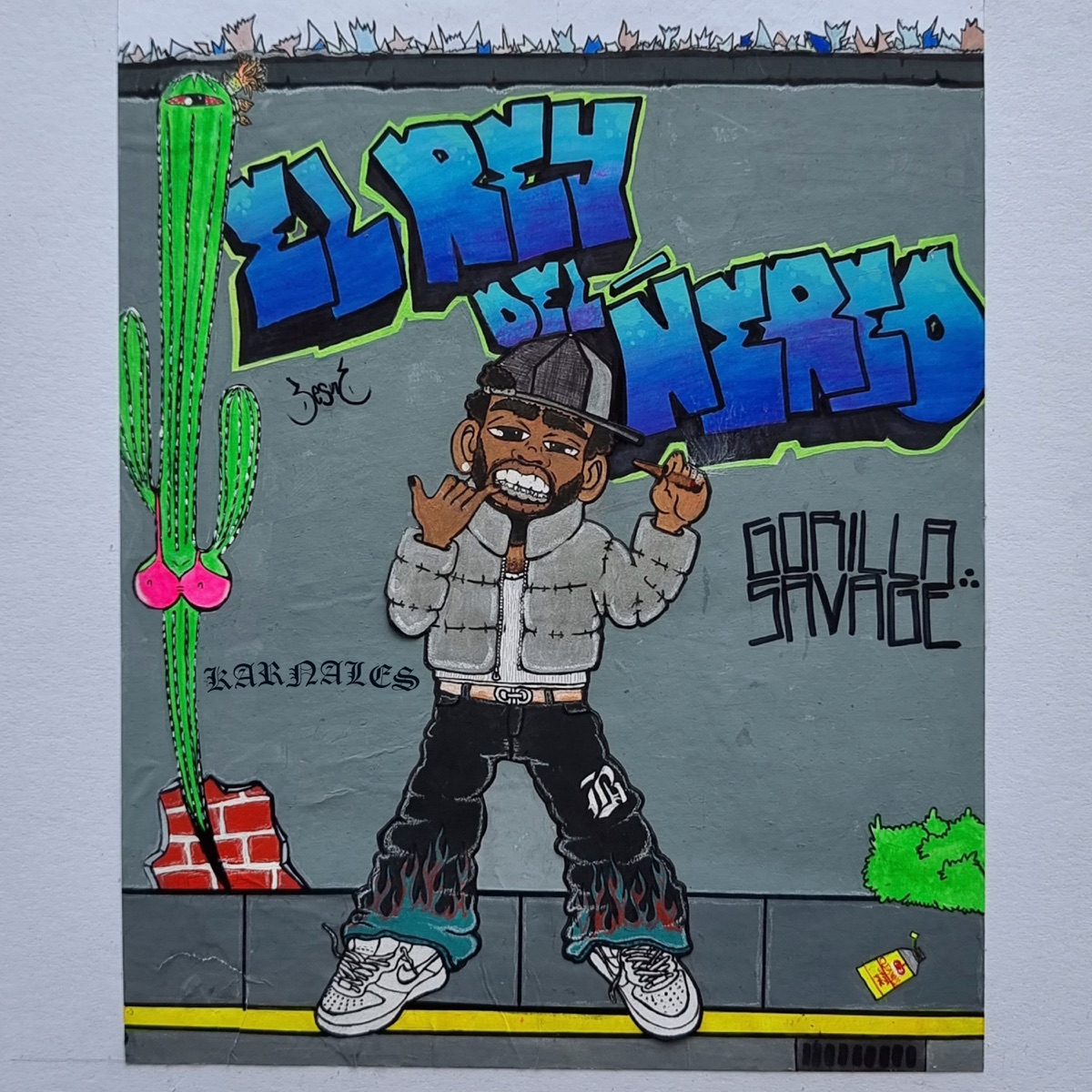 Ñereo Frescoteo - Single by Gorilla Savage album cover