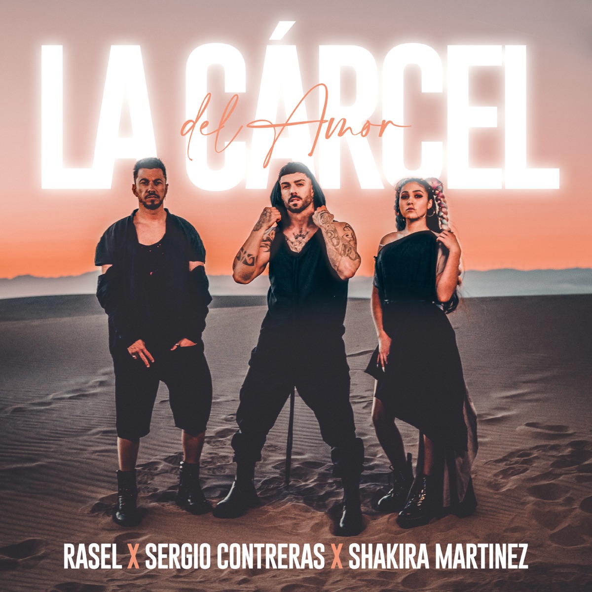 La Cárcel del Amor - Single by Rasel, Sergio Contreras & Shakira Martínez album cover