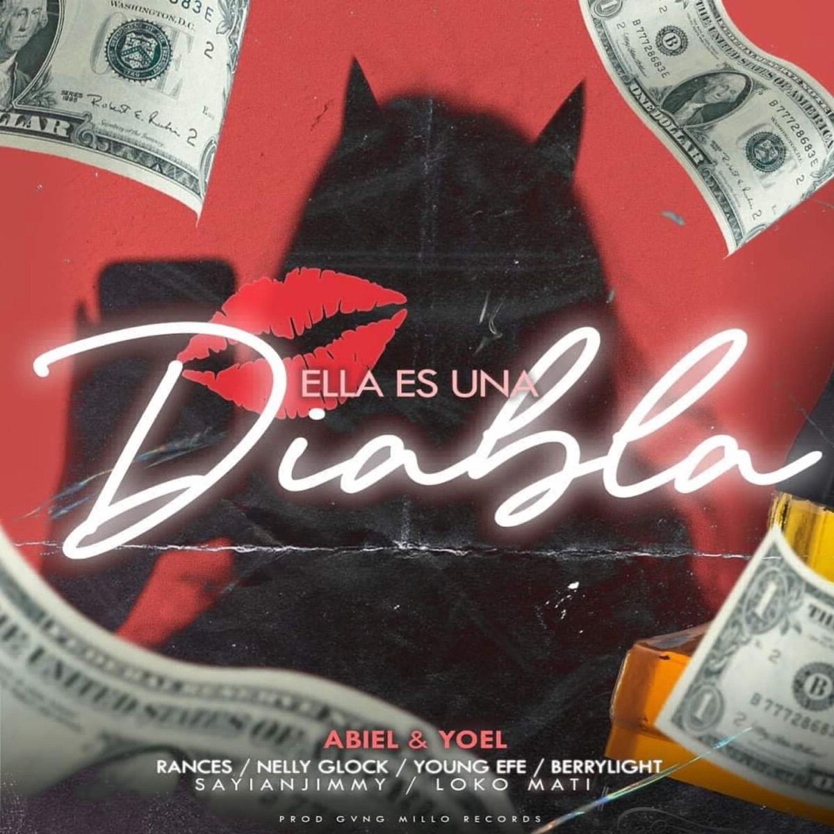 Ella es una Diabla (feat. Sayian Jimmy, Ramces, Nelly Glock, Yishark, Young Efe & Berrylight) - Single by Abiel & Yoel album cover