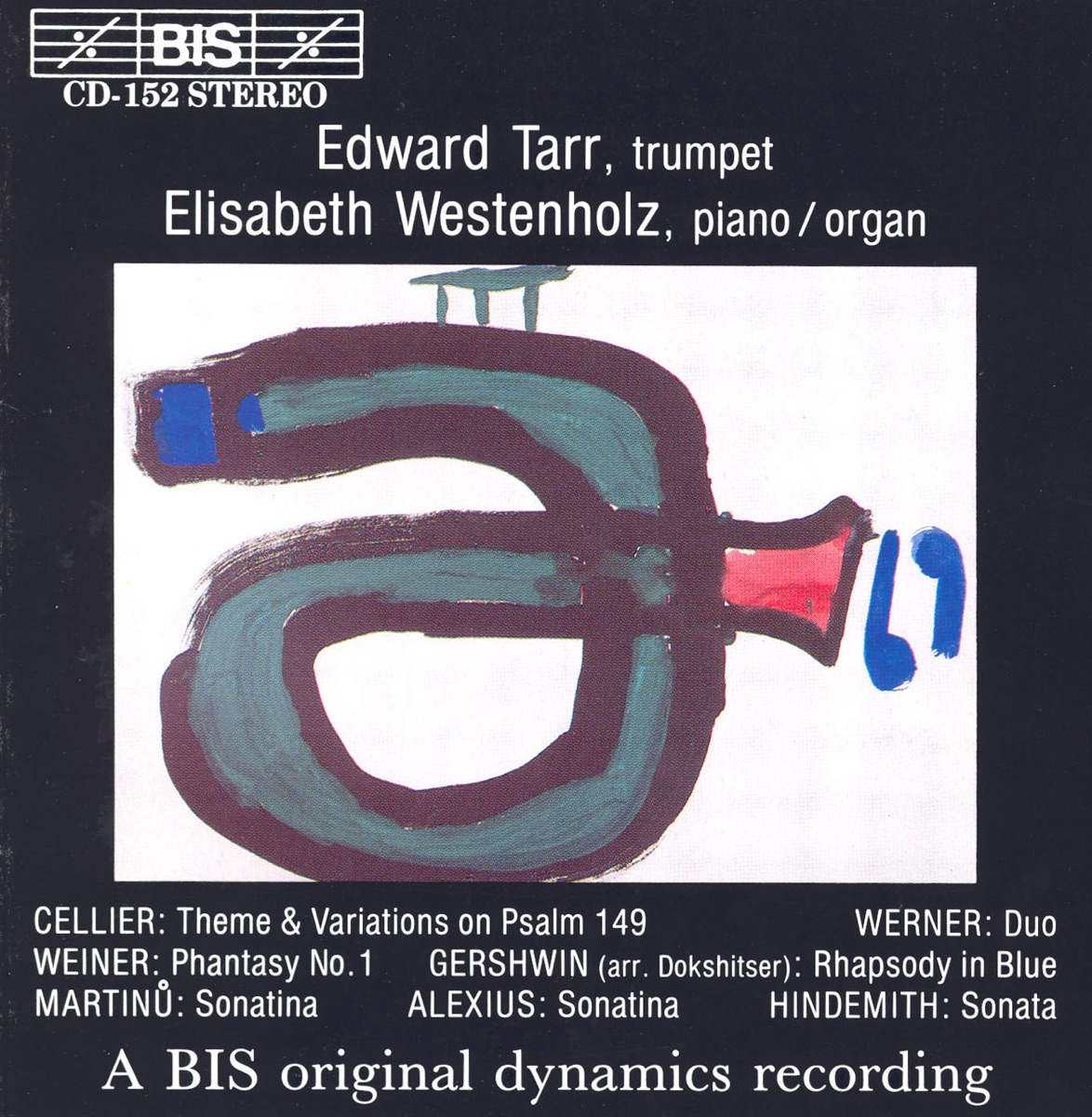 Trumpet, Piano And Organ Music by Edward Tarr & Elisabeth Westenholz album cover