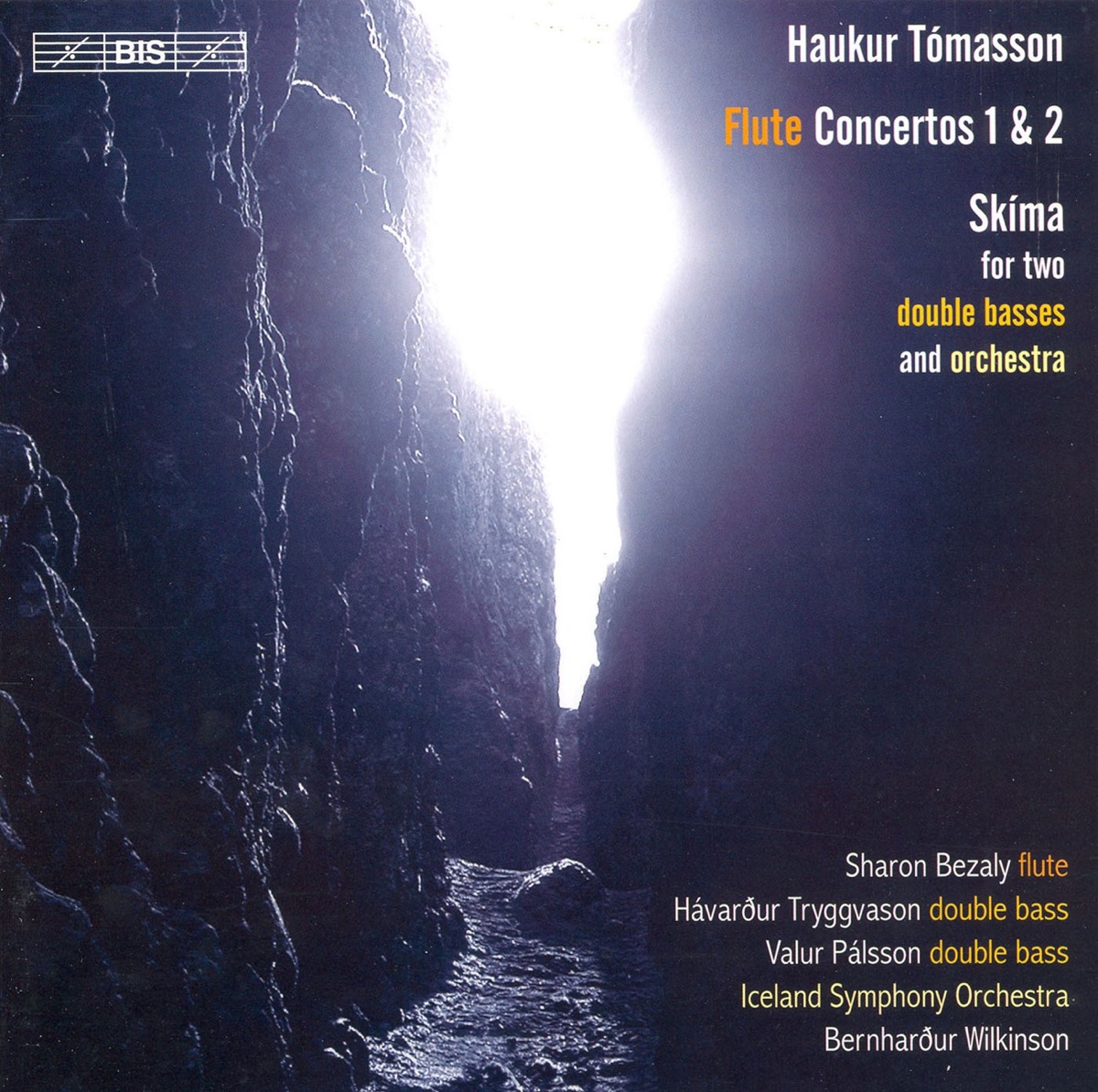 Tomasson: Flute Concertos 1 & 2 / Skima by Bernhardur Wilkinson & Iceland Symphony Orchestra album cover