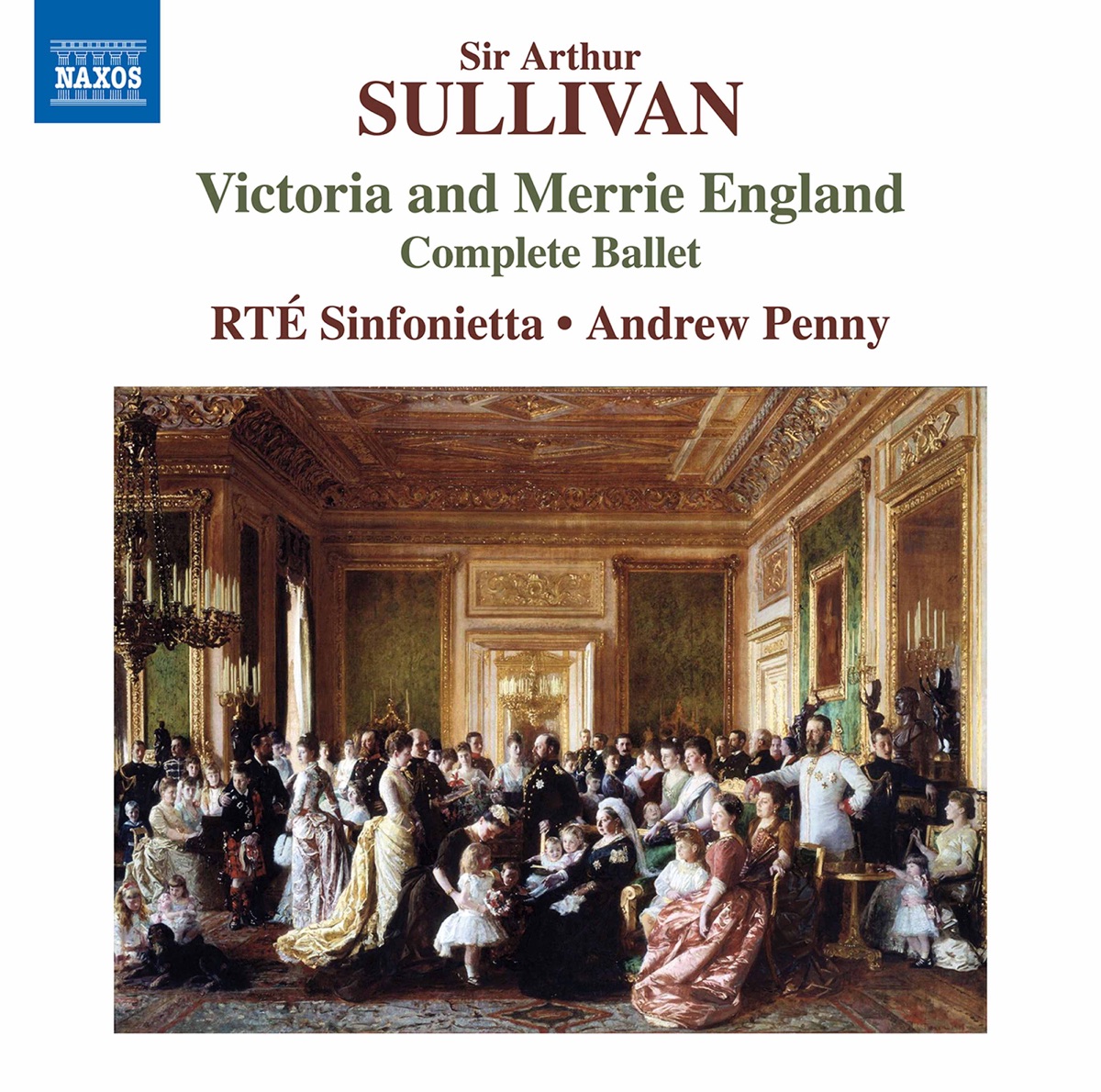 Sullivan: Victoria and Merrie England by RTÉ Sinfonietta & Andrew Penny album cover