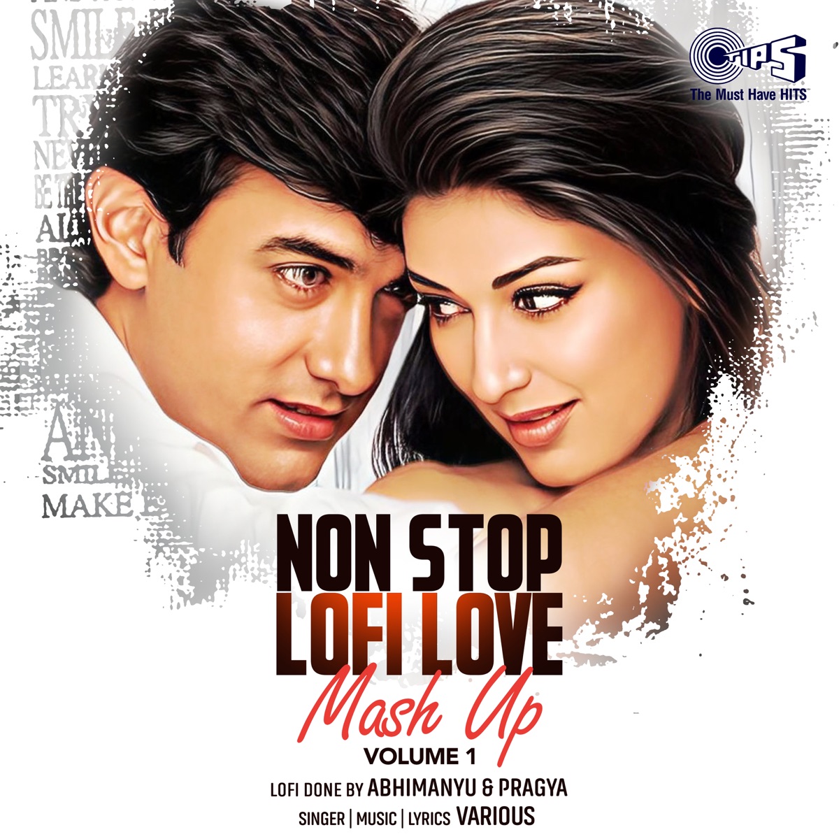 Non Stop Lofi Love Mash Up, Vol. 1 by Chinmayi Sripada, Neha Bhasin, Raghav Chaitanya, Deep Money, Atif Aslam, Sunidhi Chauhan, Shreya Ghoshal, Kumar Sanu, Udit Narayan, Alka Yagnik, Mohit Chauhan, Abhijeet & Alisha Chinai album cover
