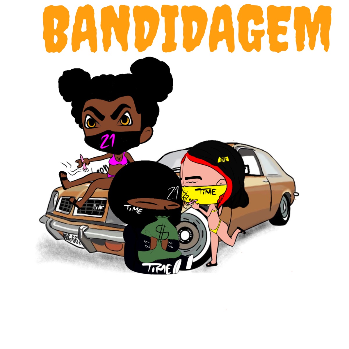 Bandidagem - Single by Gta Postura, Nequinha & barbie gringa album cover