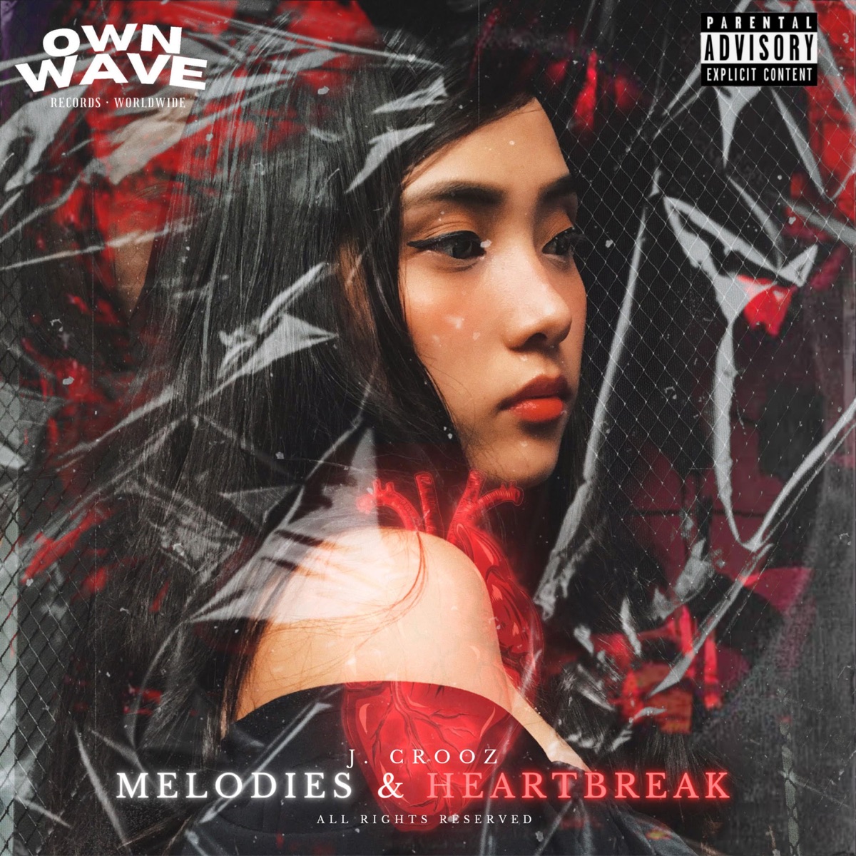 Melodies & Heartbreak - EP by J. Crooz album cover