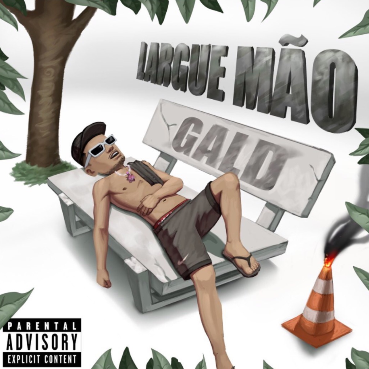 Largue Mão - Single by gald & Pazcotto album cover