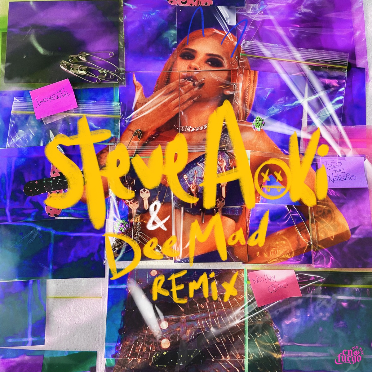 INOXENTE (Steve Aoki & Dee Mad Remix) - Single by Andrekza album cover