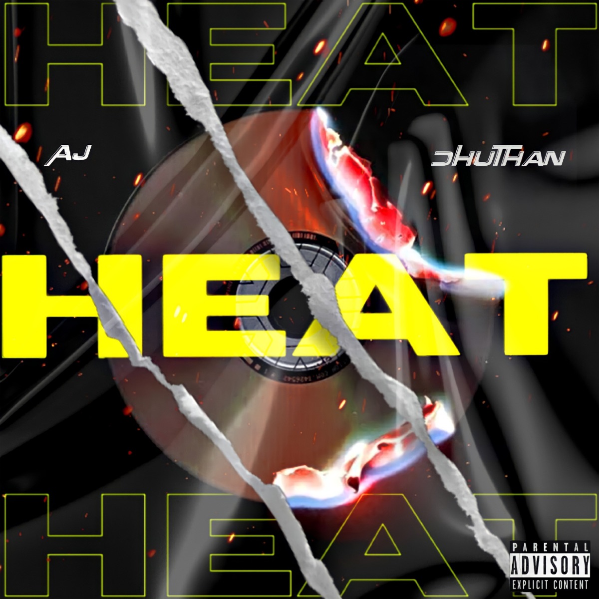Heat (feat. AJ240) - Single by Dhuthan album cover