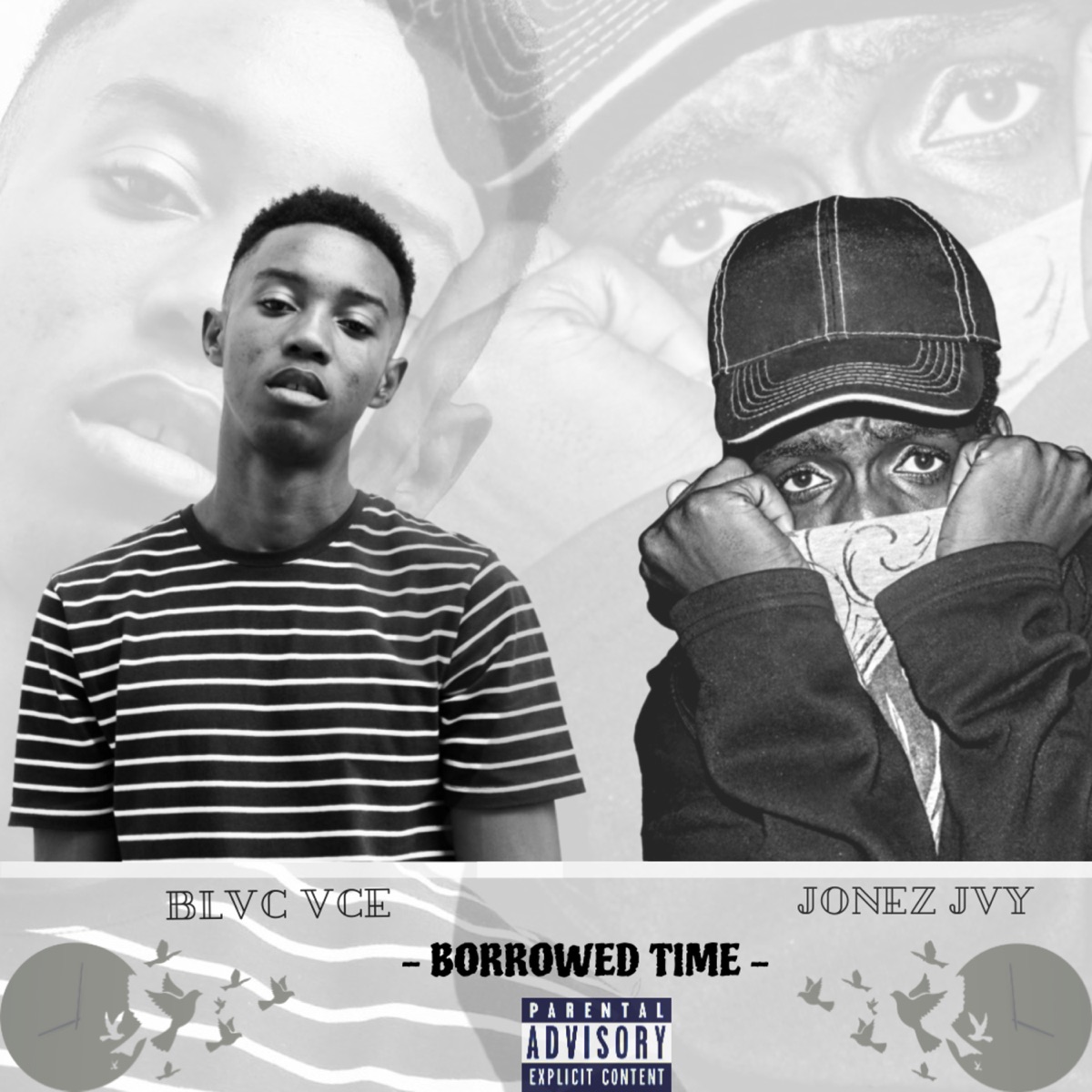 Borrowed Time - Single by Jonez Jvy & Blvc Vce album cover