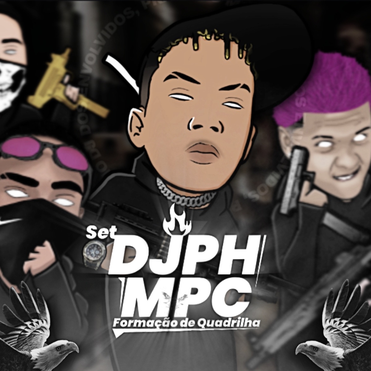 Formação de Quadrilha (feat. MC DOISP, Mc Danone, MC Vitinho Rast, DJ Iarley do LJ & DJ Jorgin do TJ) - Single by DJ PH MPC album cover