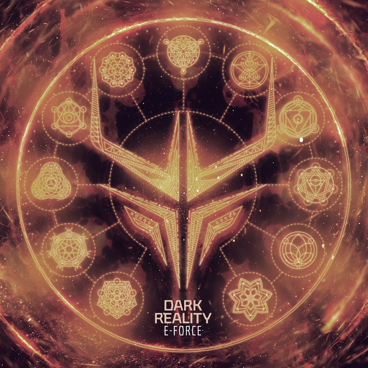 Dark Reality (Extended Mixes) by E-Force album cover