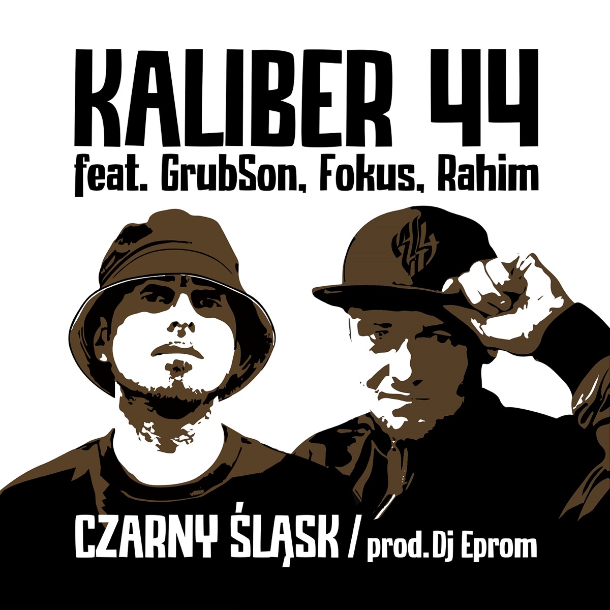 Czarny Śląsk - Single by Kaliber 44, Grubson & Fokus album cover