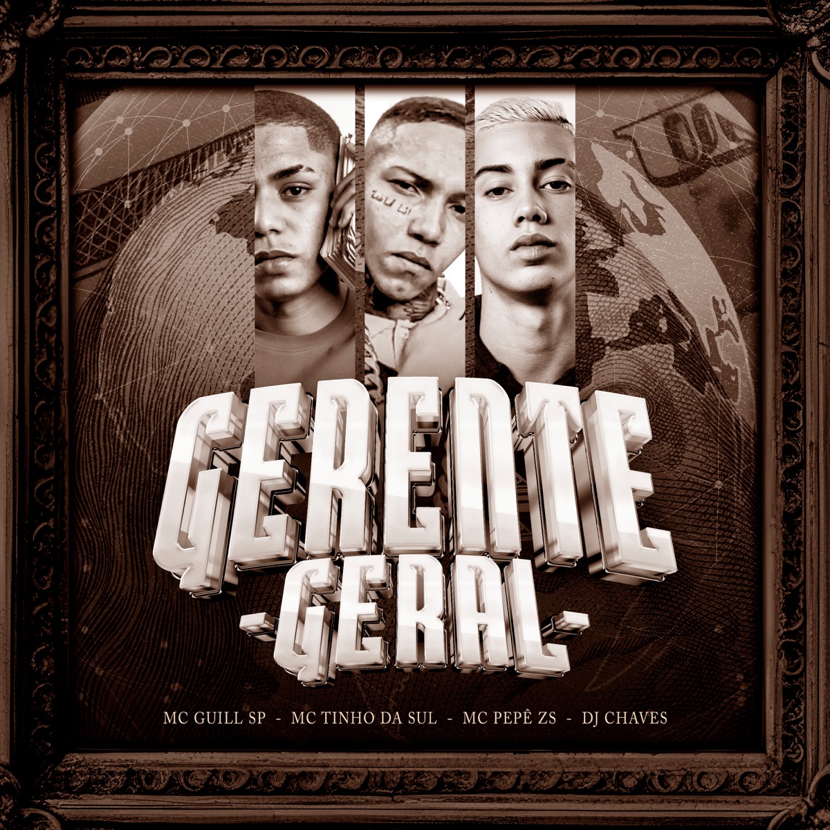 Gerente Geral - Single by Dj Chaves, MC Tinho da Sul, Mc Guill SP & MC Pepê ZS album cover