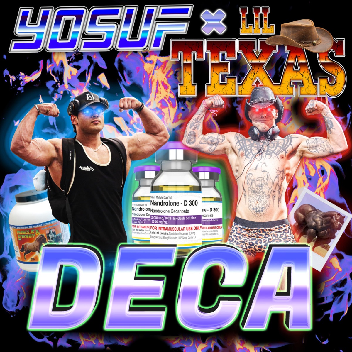 Deca - Single by Yosuf & Lil Texas album cover