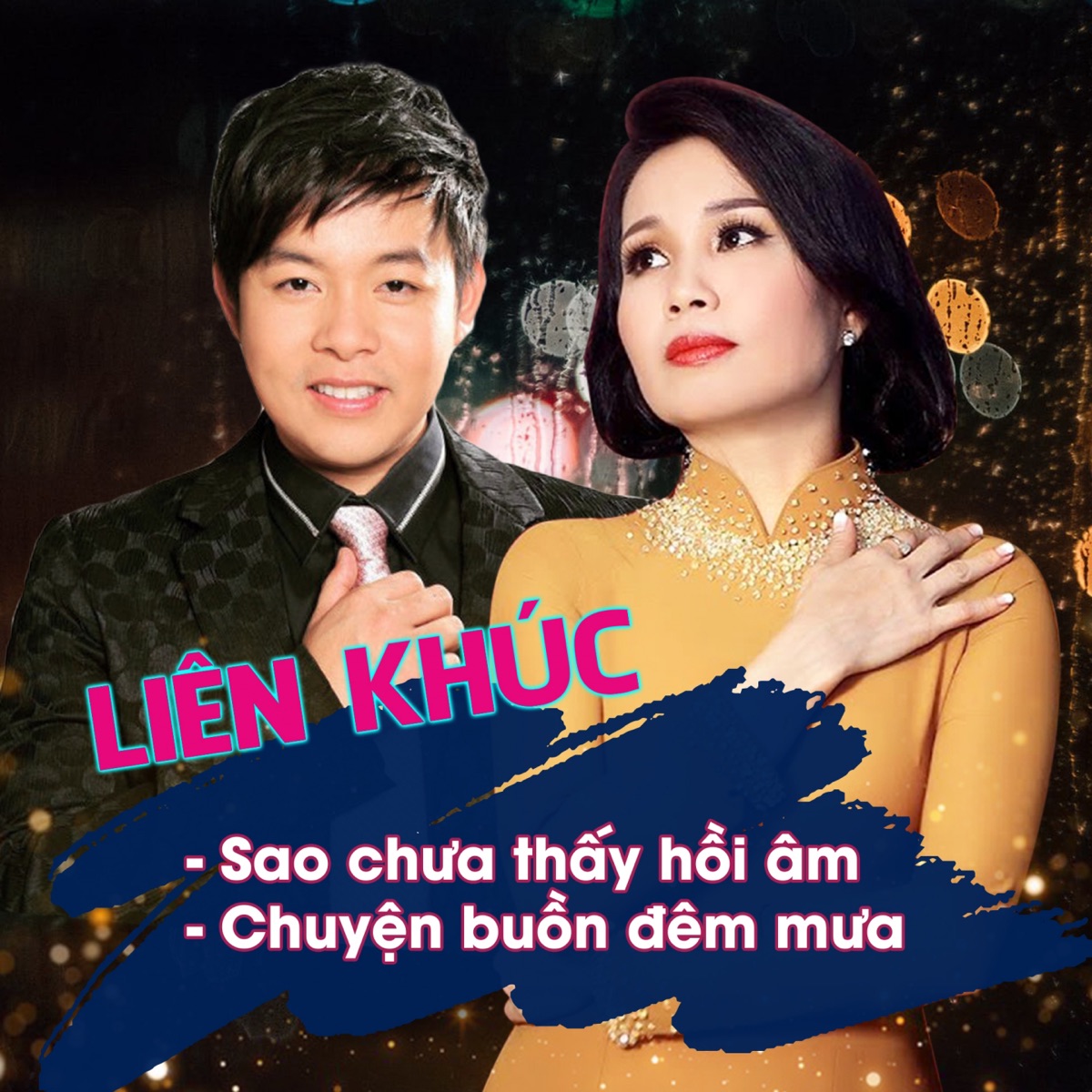 Liên Khúc Sao Chưa Thấy Hồi Âm - Chuyện Buồn Đêm Mưa (feat. Cẩm Ly) [Xuân Phát Tài 9 - Live] - Single by Quang Lê album cover
