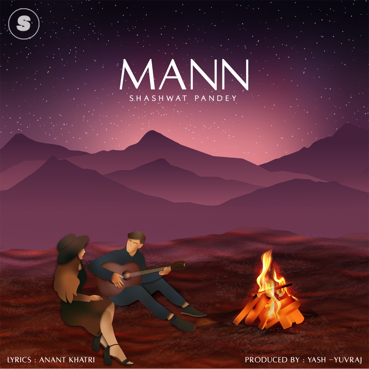 Mann - Single by Shashwat Pandey & Yash - Yuvraj album cover