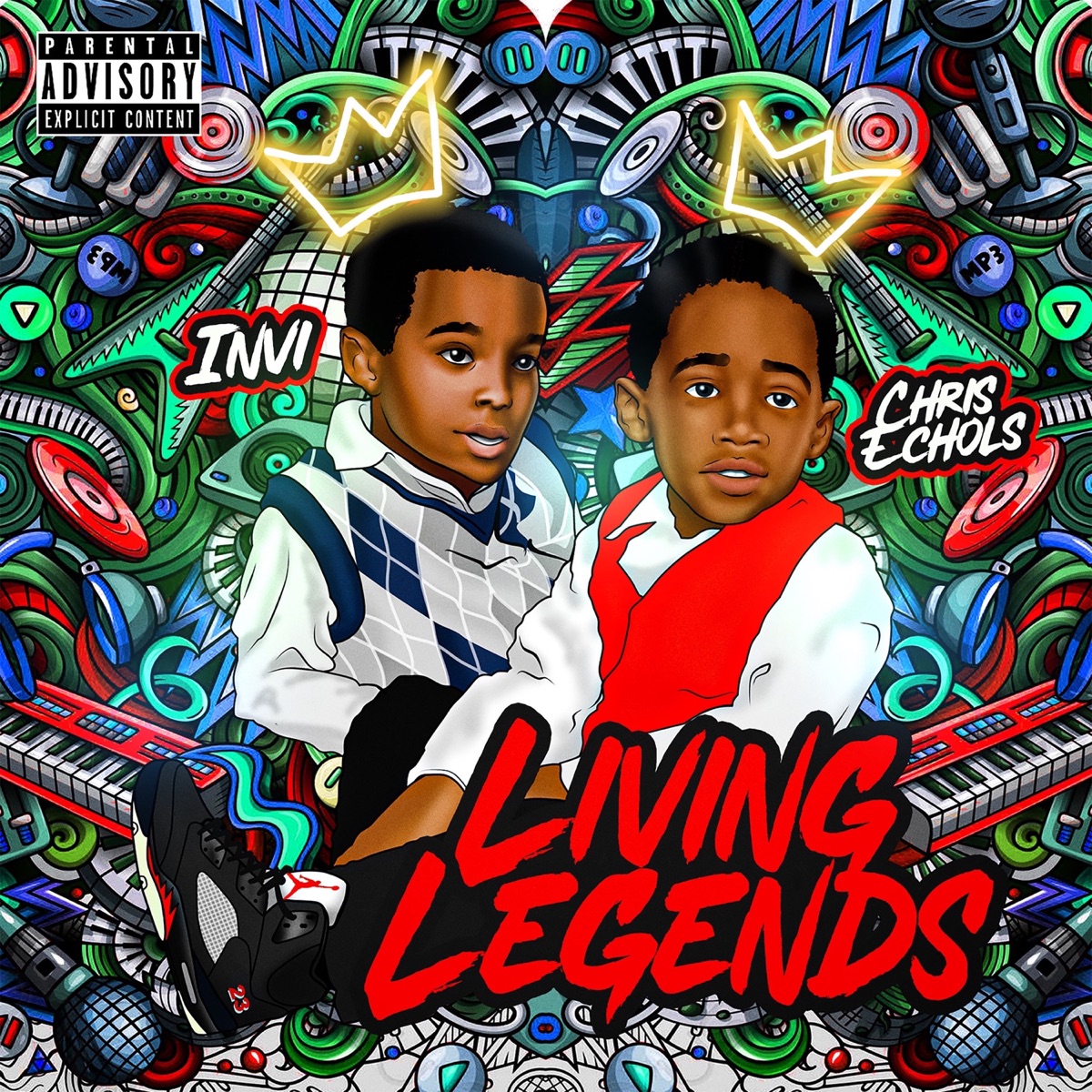Living Legends by Chris Echols & Invi album cover