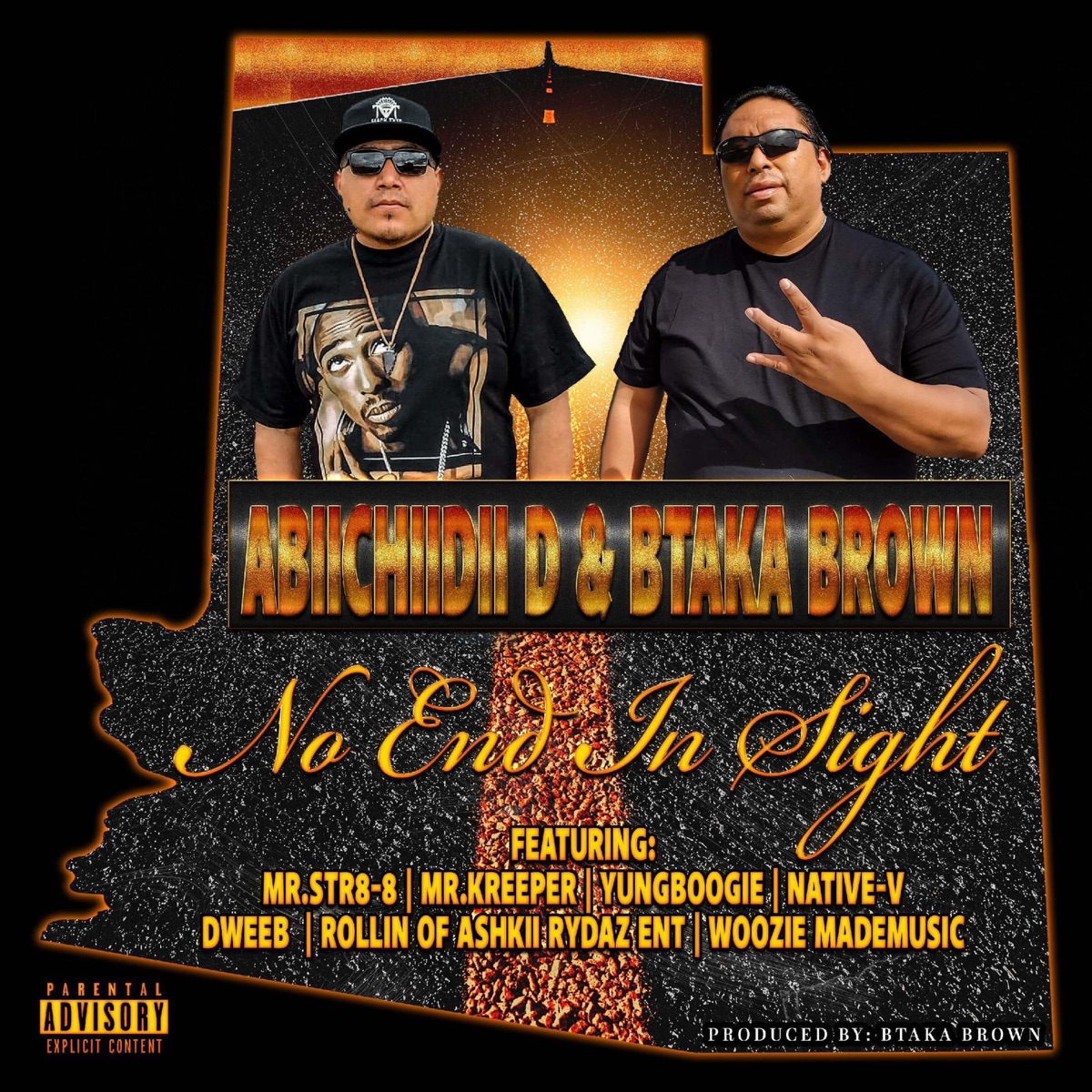 No End In Sight by Abiichiidii D & Btaka Brown album cover