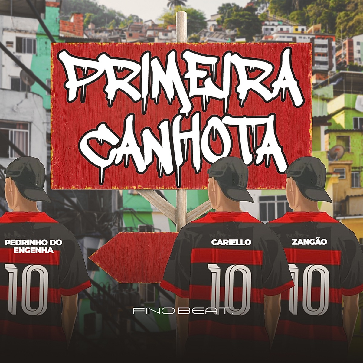 Primeira Canhota - Single by Cariello Dj, Mc Pedrin do Engenha & Mc Zangão album cover
