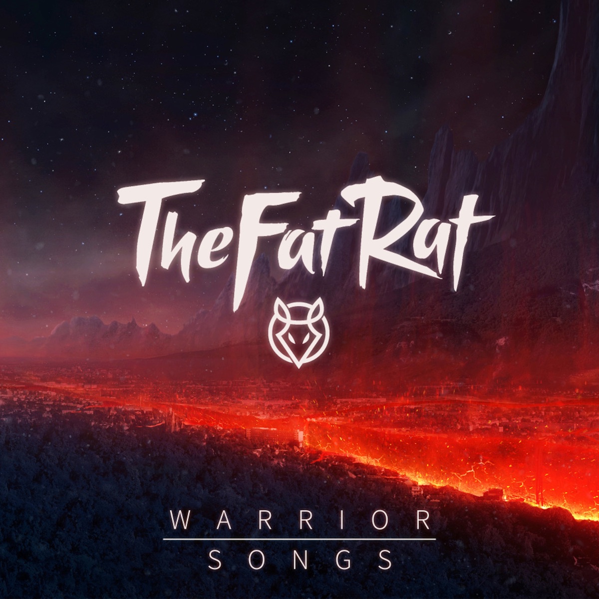 Warrior Songs by TheFatRat album cover