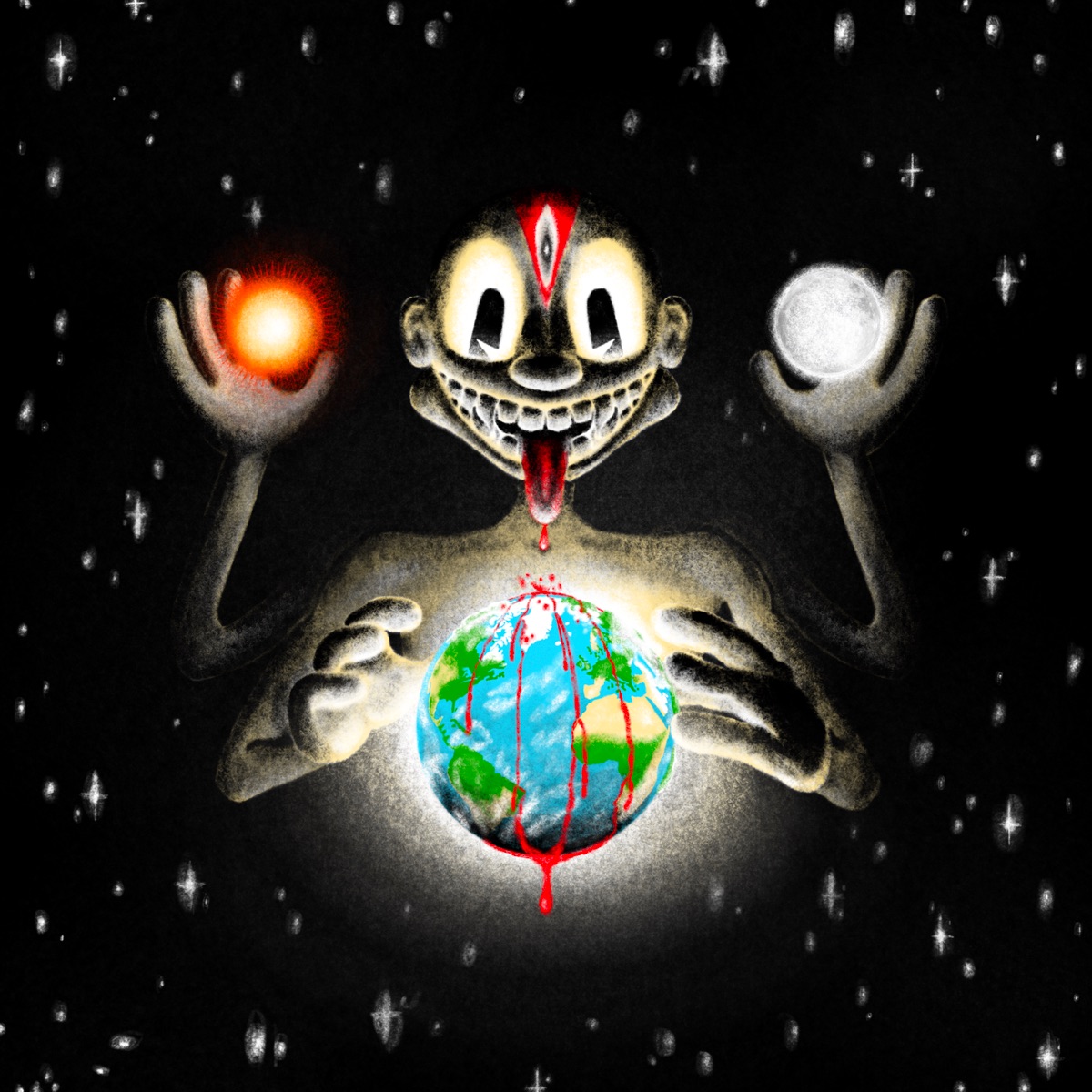 THE FUTURE IS DARK (DELUXE) by Lil Darkie album cover