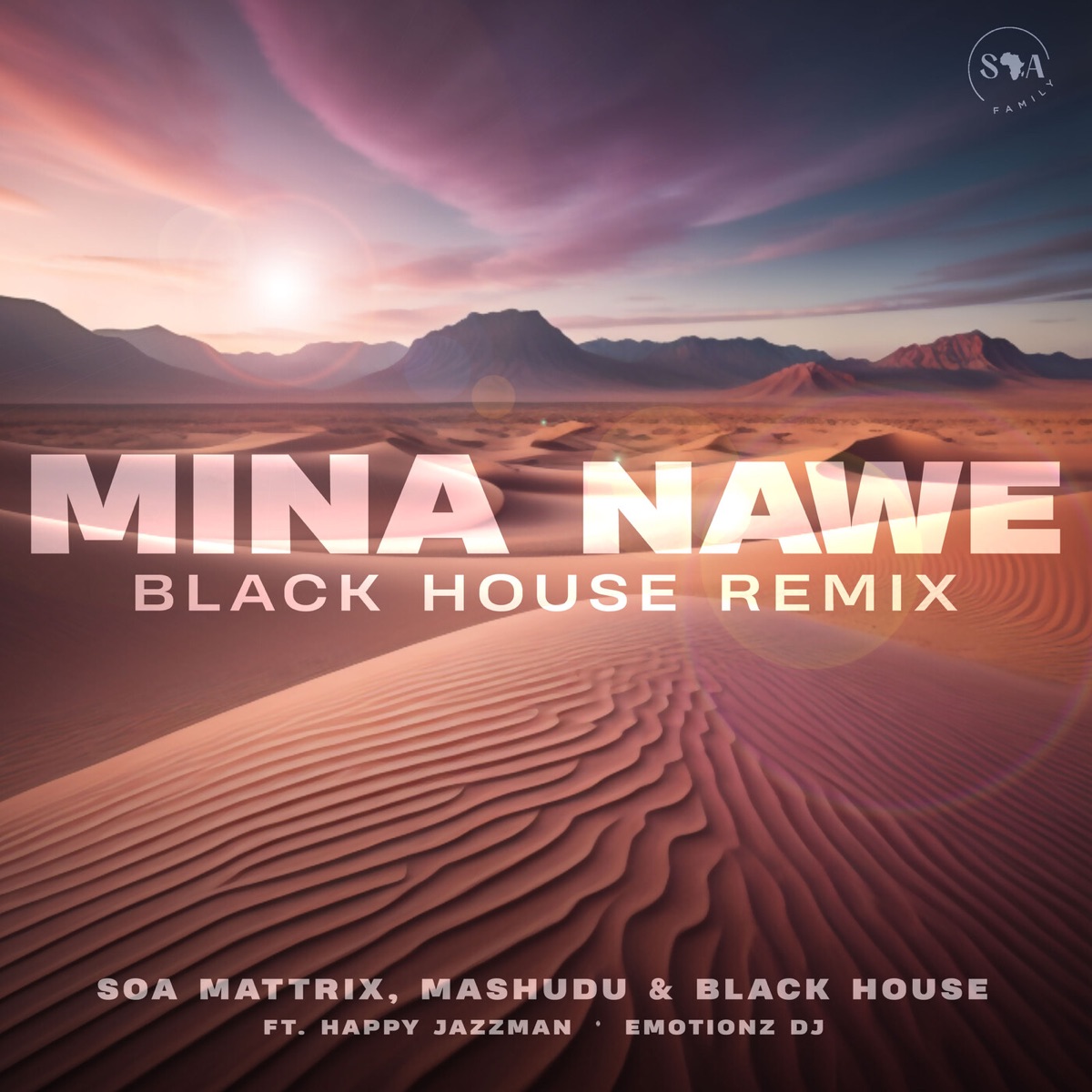 Mina Nawe (Black House Remix - Extended Mix) [feat. Happy Jazzman & Emotionz DJ] - Single by Soa Mattrix & Mashudu album cover