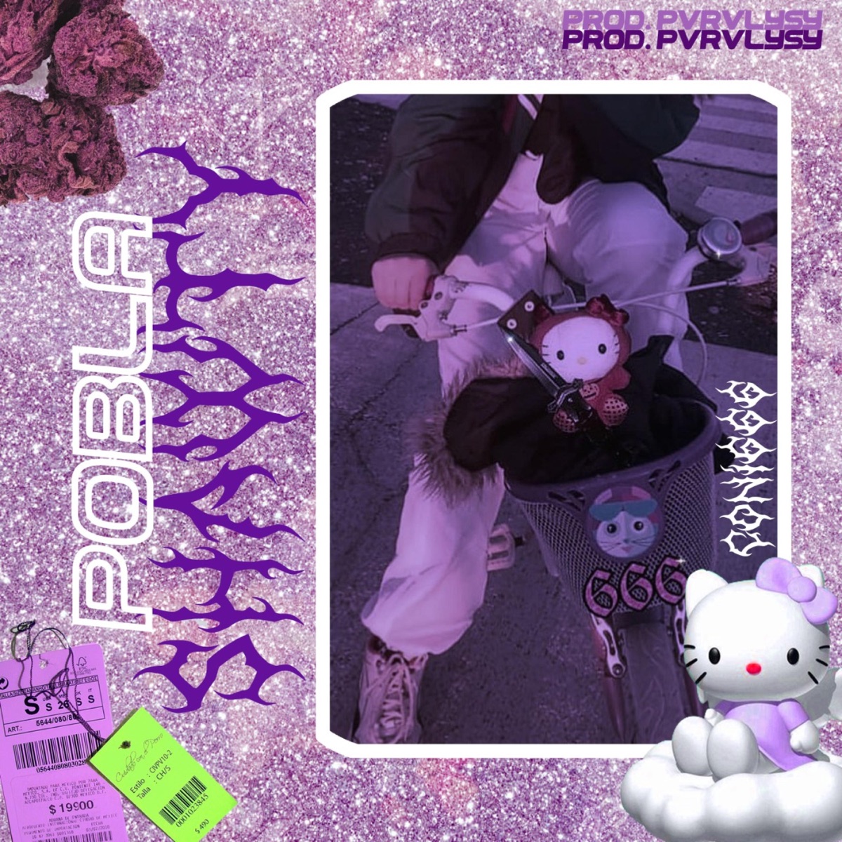 Pobla Shawty - Single by CONY666 & Paralysy album cover