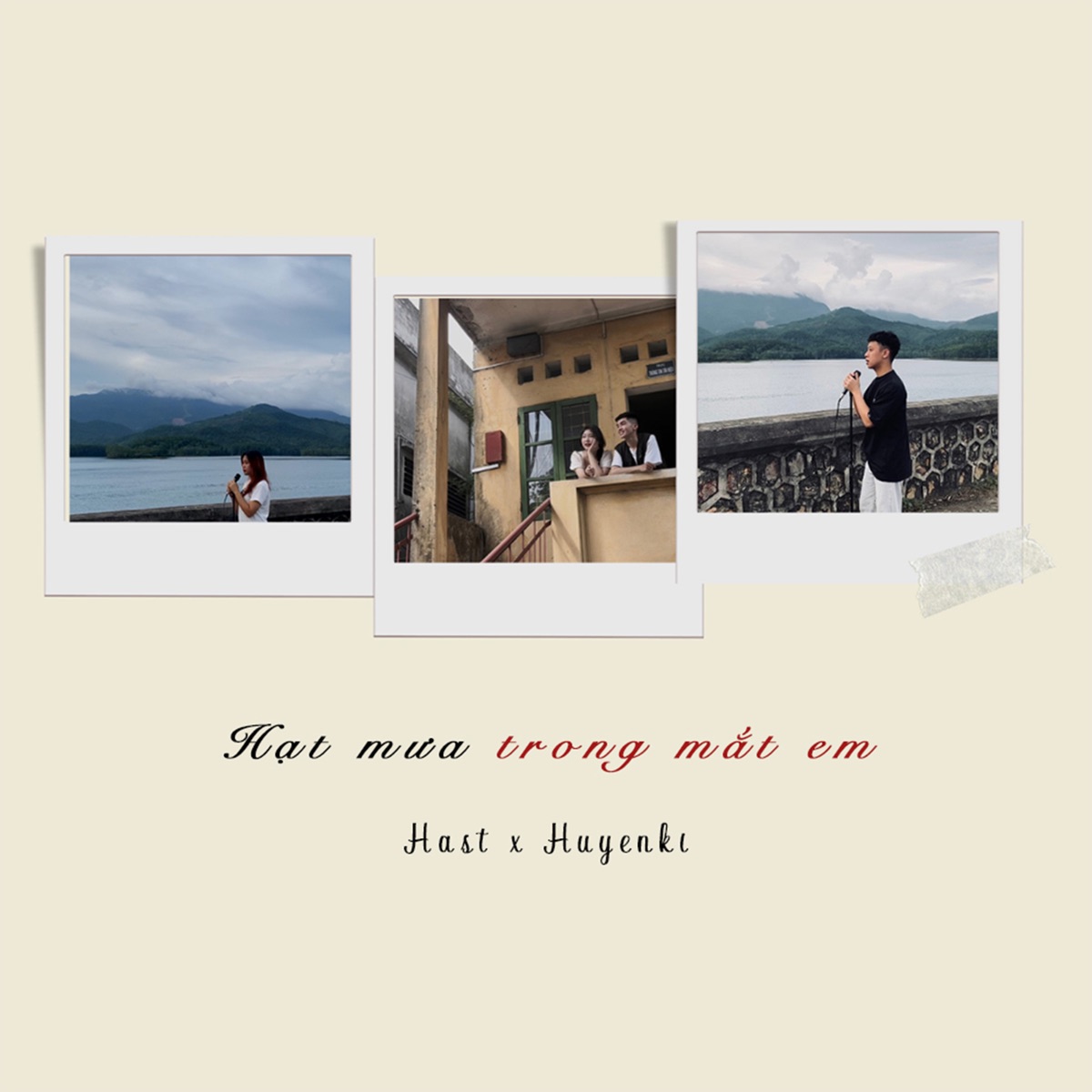 Hạt mưa trong mắt em - Single by Hast & HuyenKi album cover