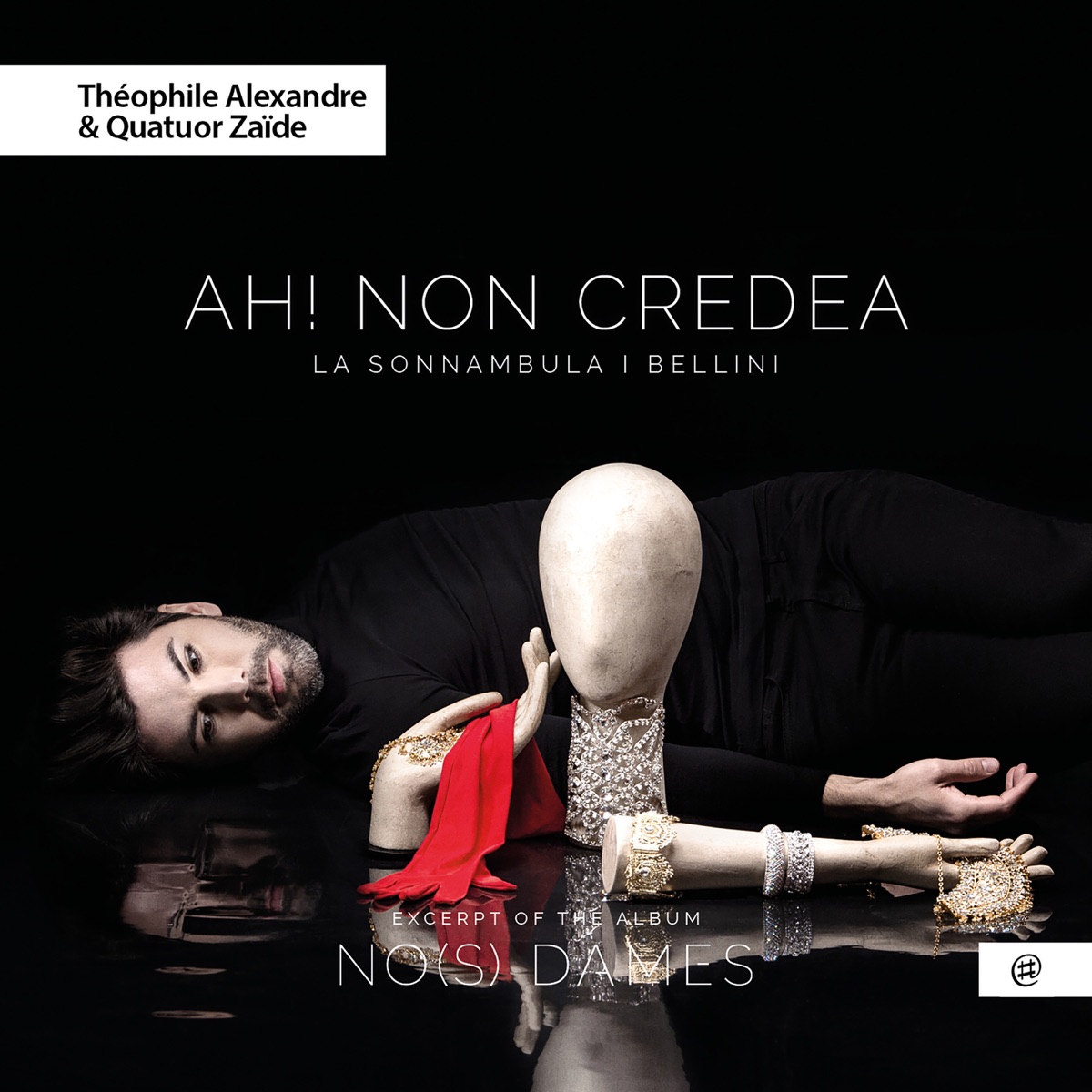 No(s) Dames - Bellini: Ah! Non credea mirarti, La Sonnambula - Single by Théophile Alexandre & Quatuor Zaïde album cover