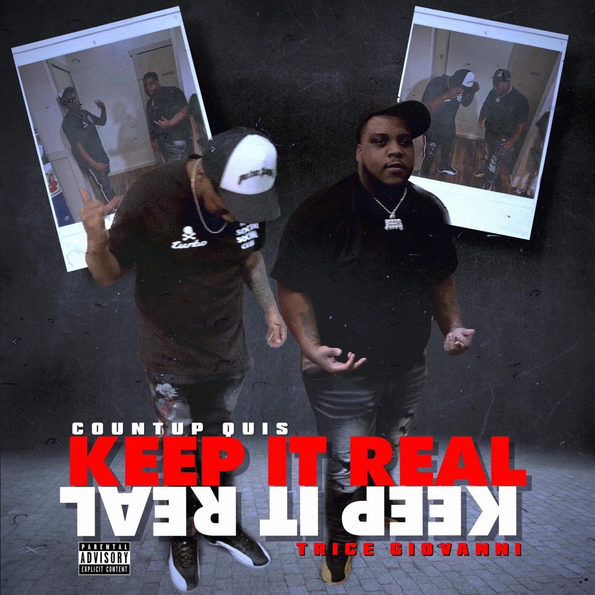 Keep It Real (feat. CountUp Quis) - Single by Trice Giovanni album cover