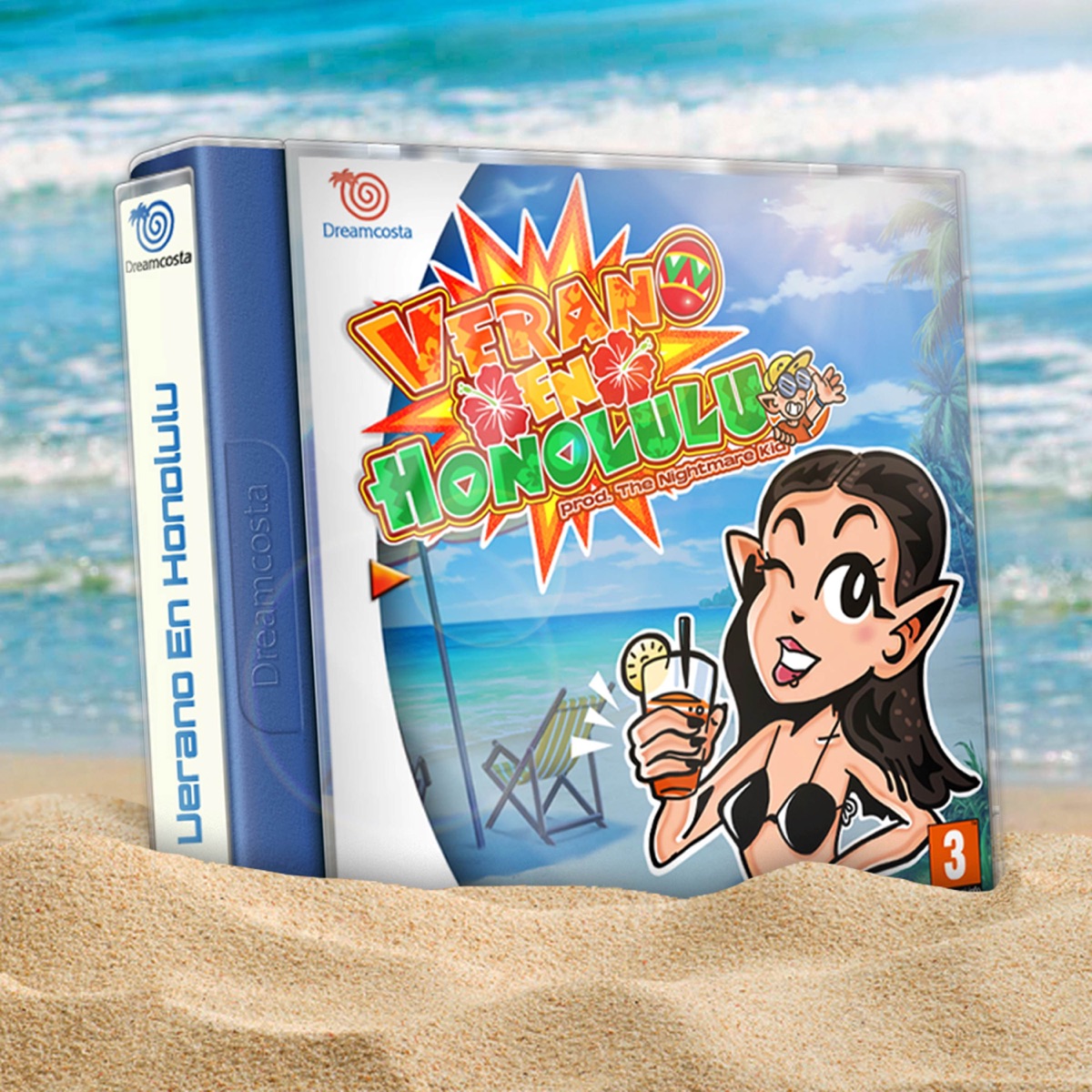 Verano en Honolulu - EP by Betru & The Nightmare Kid album cover