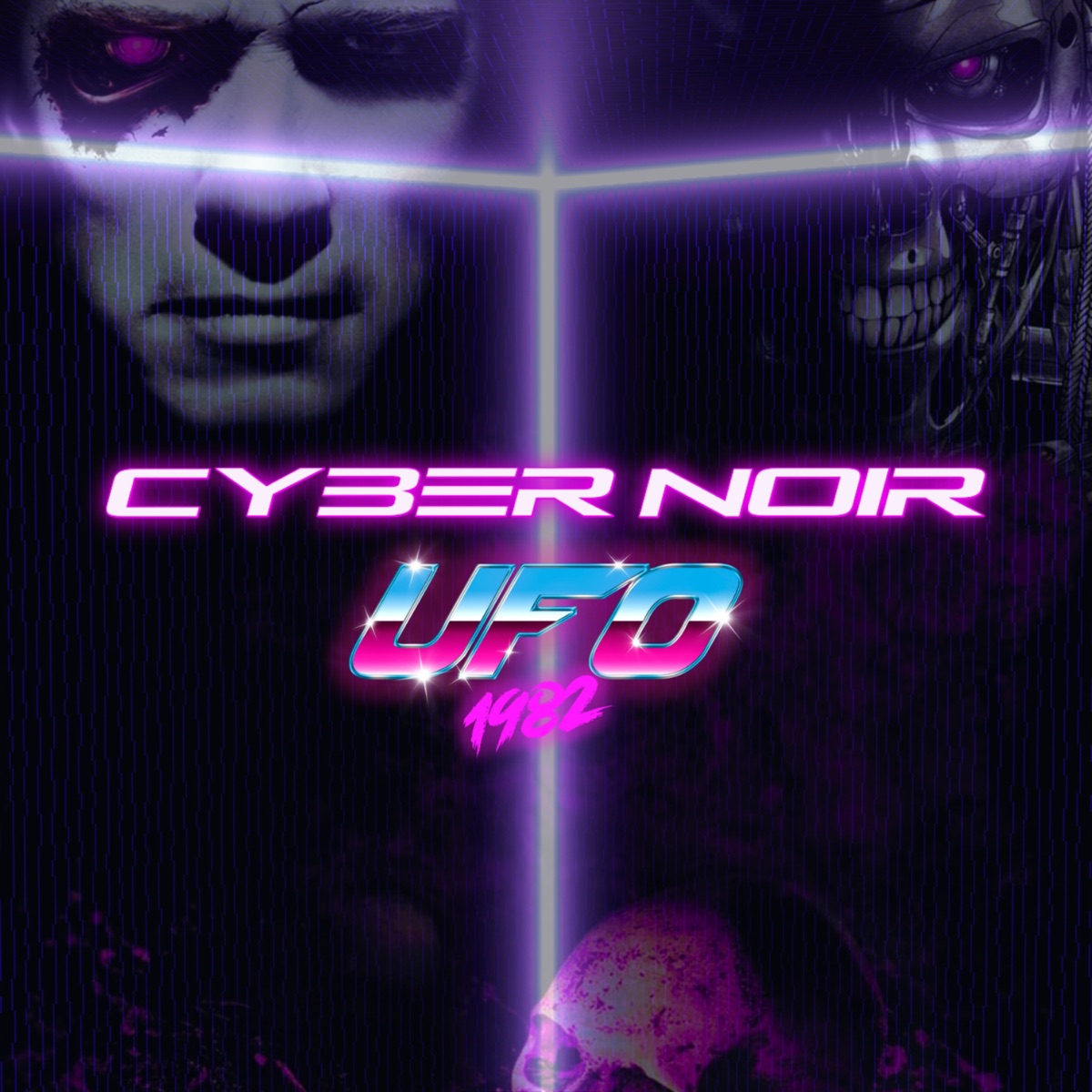 Cyber Noir - EP by U.F.O 1982 album cover