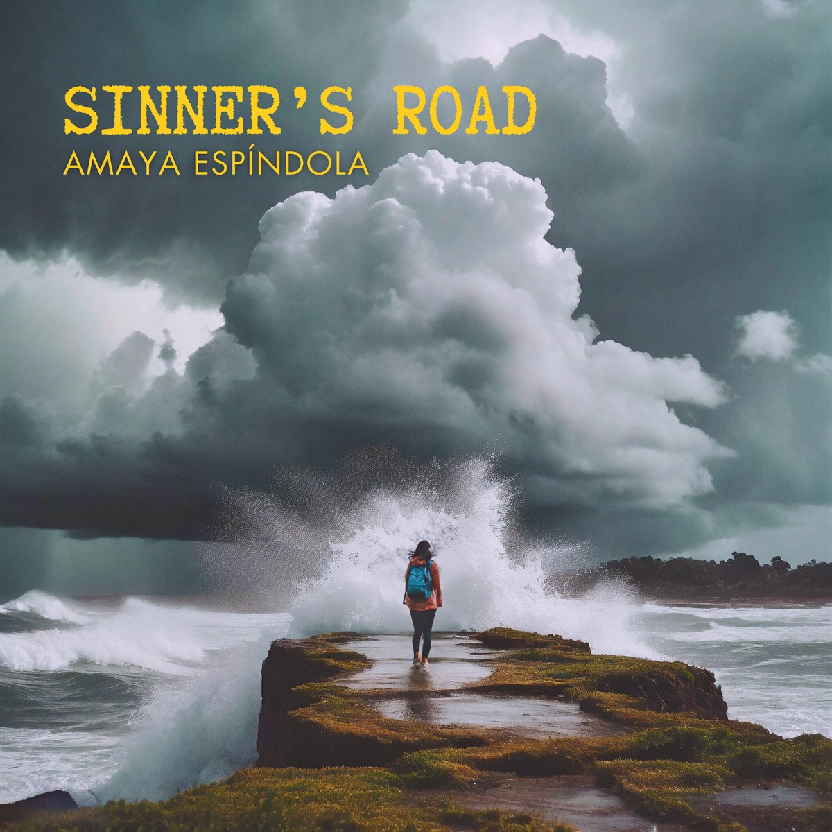 Sinner's Road - Single by Amaya Espíndola album cover