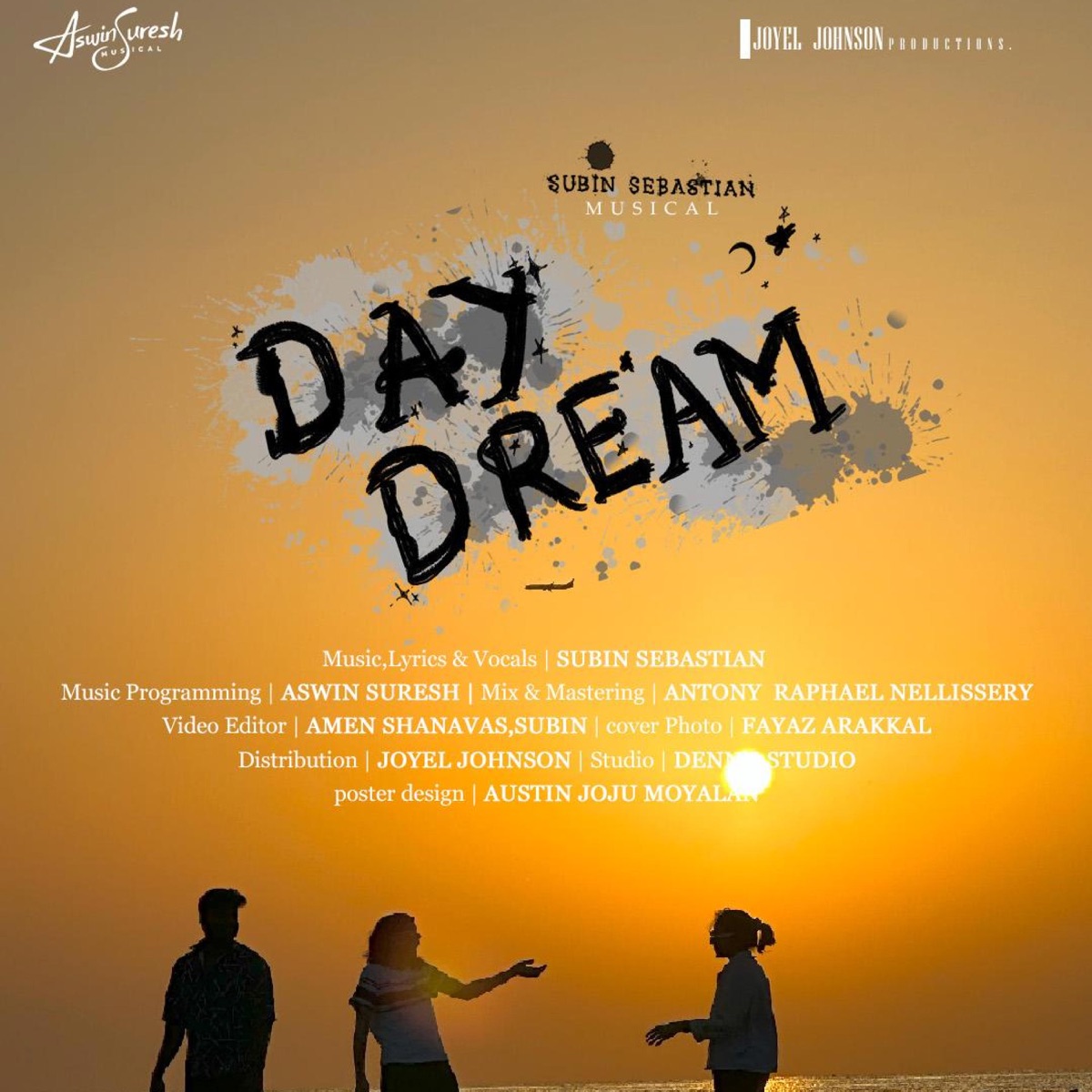 Day Dream Malayalam Song - Single by Subin Sebastian & Aswin Suresh album cover